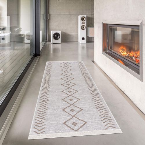 Cift Tarafli Kullanilabilen Yıkanabilir Modern Sacakli Kilim (Lizbon)
